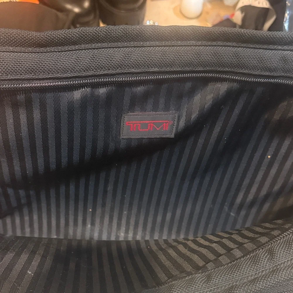 Tumi Black Briefcase for Men